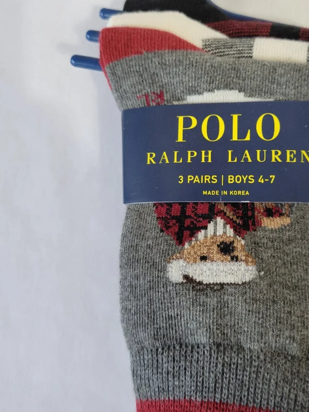 Polo Ralph Lauren Boys Socks Size 4-7 NWT